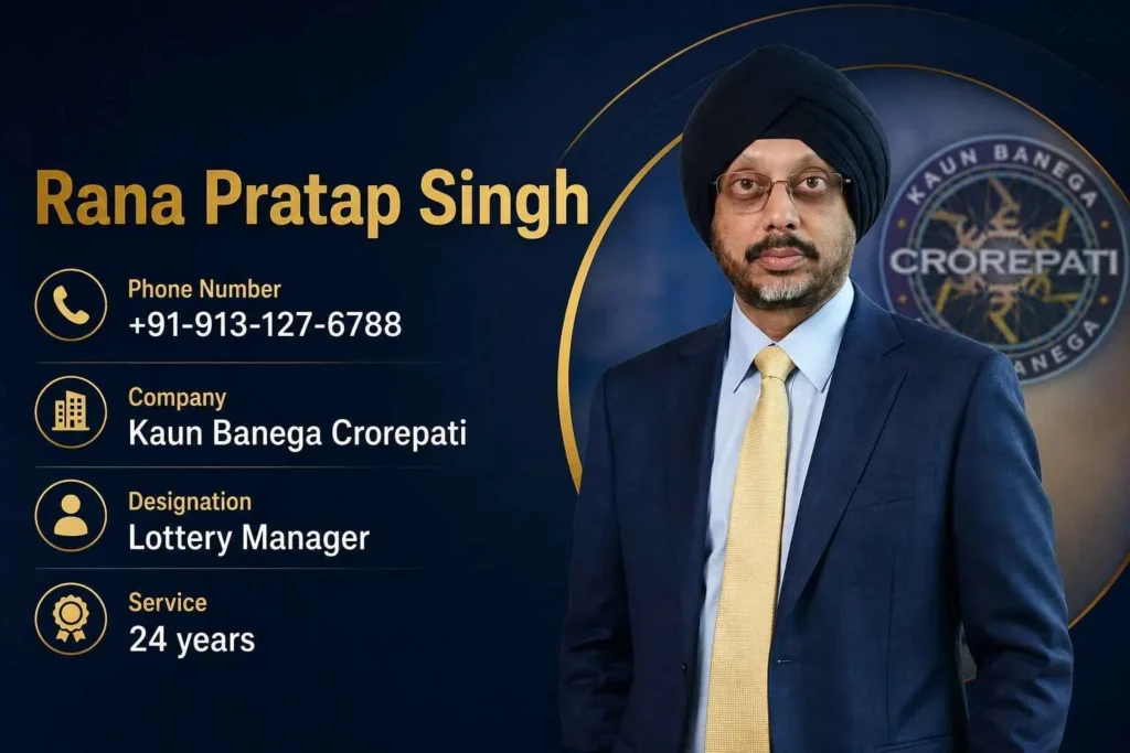 kbc-rana-pratap-singh-number